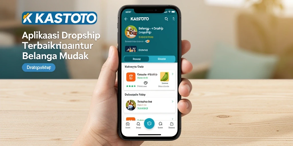 Antarmuka pengguna KASTOTO yang intuitif dan menarik.