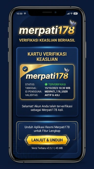 Halaman Resmi Merpati178 untuk Pengguna Android